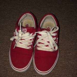 Off the Wall Red Vans